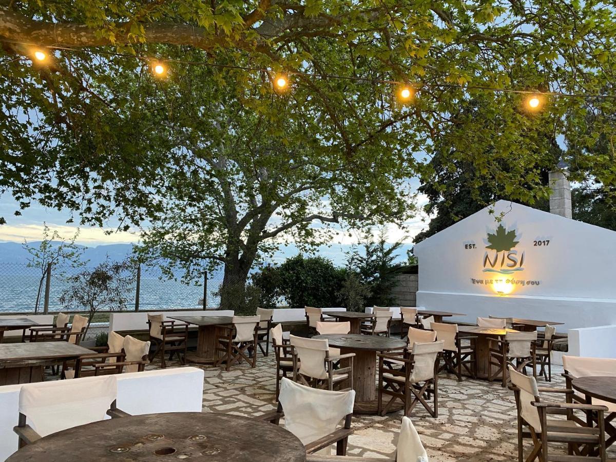 Hotel Nisi Glamping Paralía Rachon Exterior foto